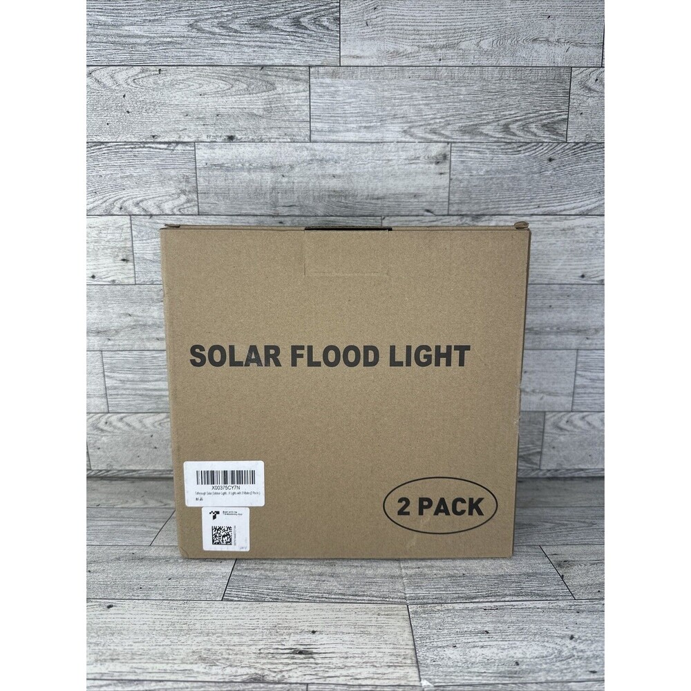 Tuffenough Solar Outdoor Lights 2500LM 210 LED Security Lights W/ Remote Control